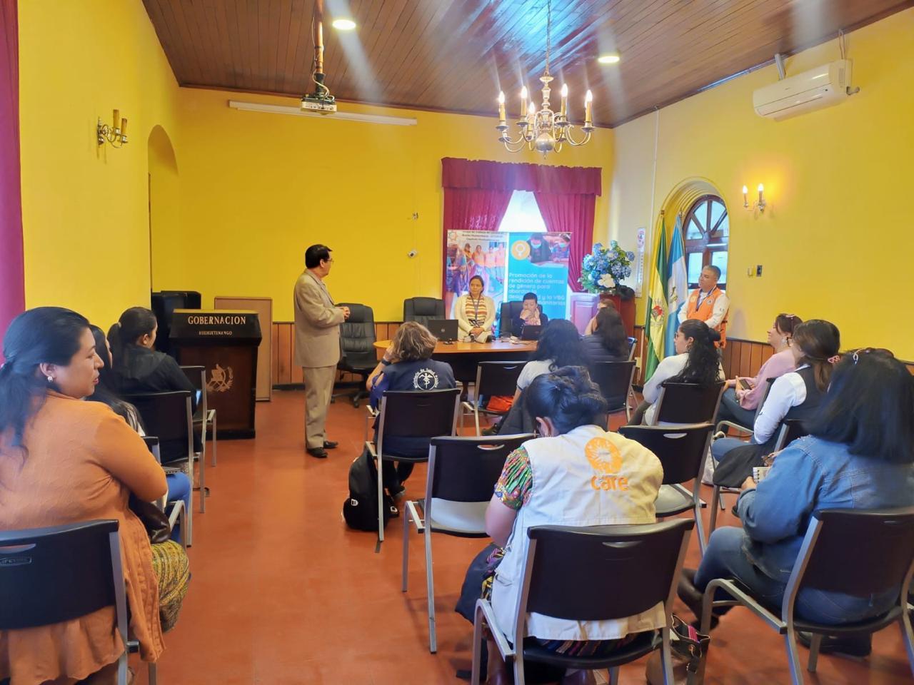Coordinan acciones para la gestión de riesgos en Huehuetenango