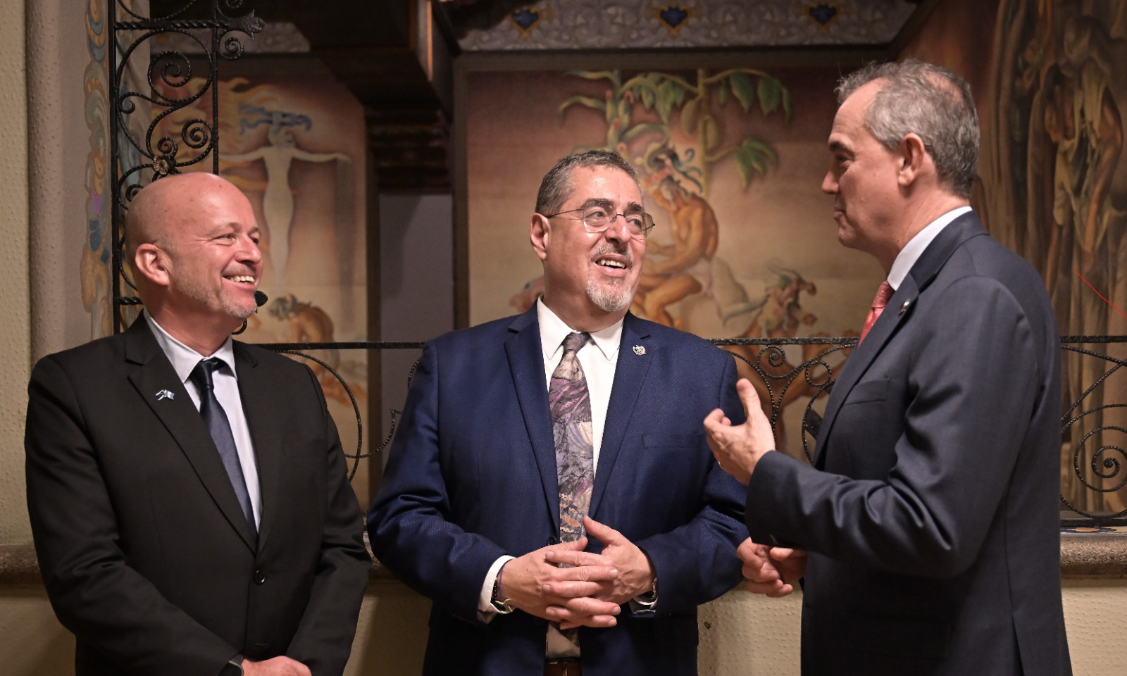 Presidente se reúne con representantes de Global Gateway de la Unión Europea