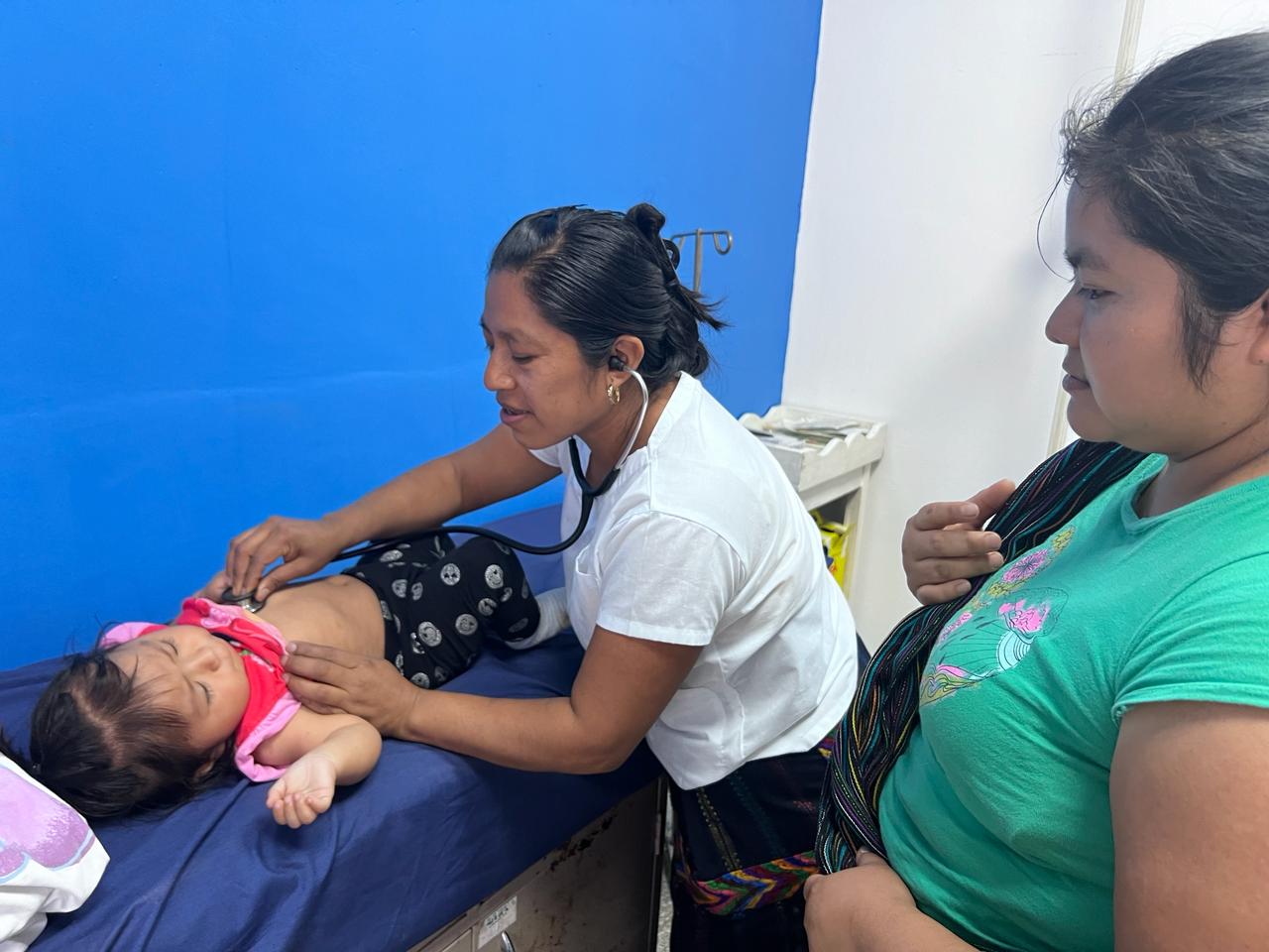 Caserío Pacanal, Nahualá, Sololá, cuenta con puesto de Salud mejorado. / Foto. MSPAS.