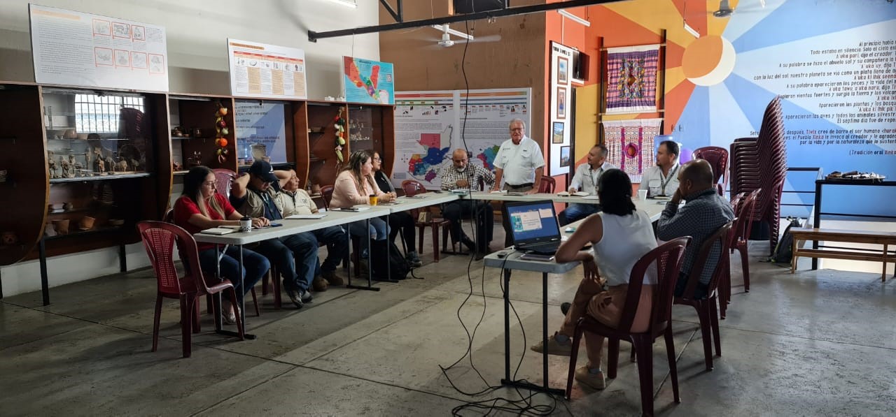 Inab conforma Comité Interinstitucional en Jutiapa. Foto: Inab.