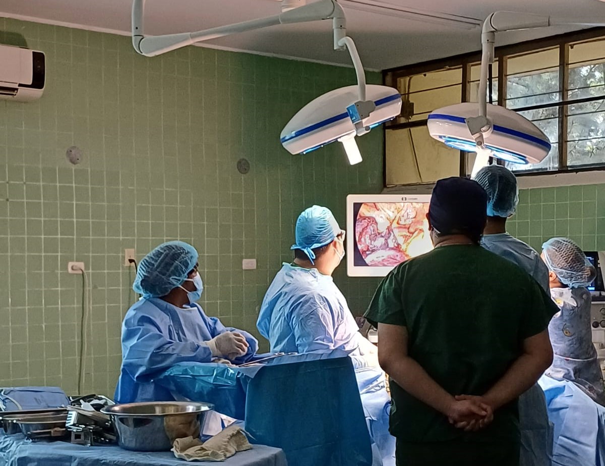 Paciente se recupera tras compleja cirugía en hospital de enfermedades respiratorias