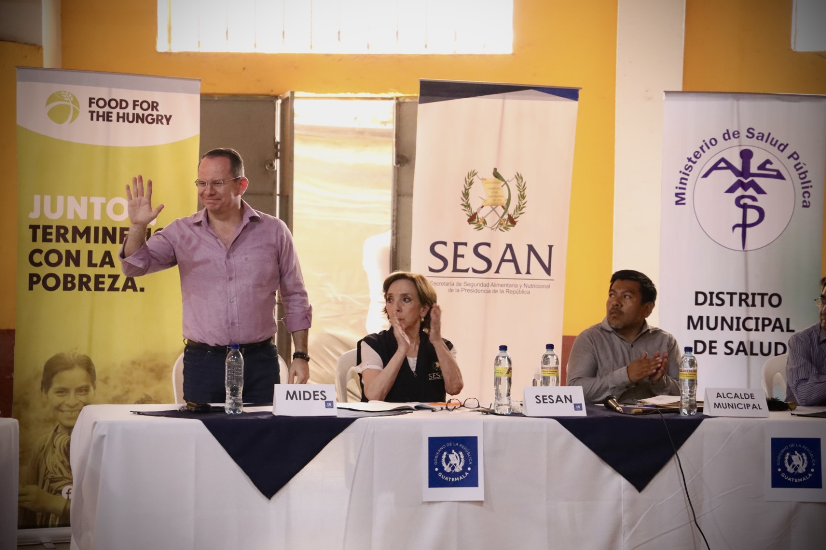 Mides y Sesan trabajan por el bienestar nutricional de Huehuetenango