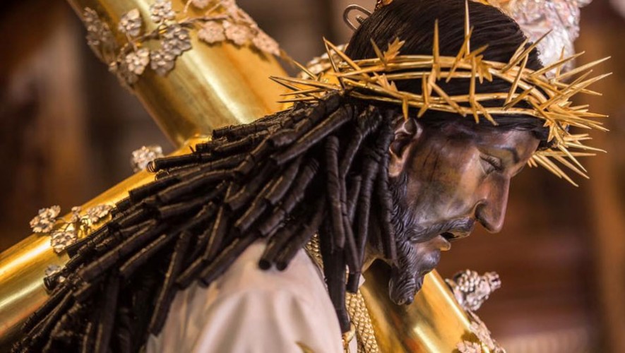 Jesús de Candelaria, "Cristo Rey", venerado en la iglesia de Candelaria. / Foto: Guatemala.com.