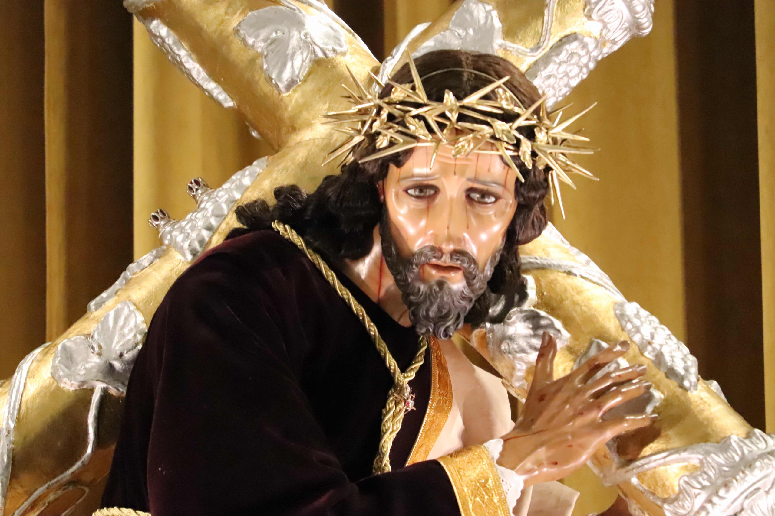 Jesús del Consuelo, el Nazareno recoleto de la mirada serena