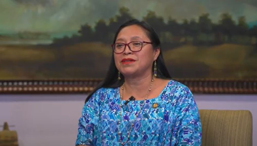 Romelia Mo, Viceministra de Educación, reafirma su compromiso con la equidad educativa y el empoderamiento de las mujeres y niñas en Guatemala. / Foto: Gobierno de Guatemala.