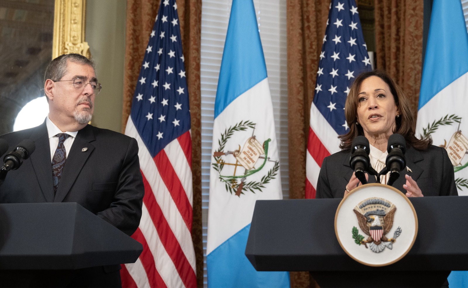 Vicepresidenta Kamala Harris destaca lucha contra la corrupción en Guatemala