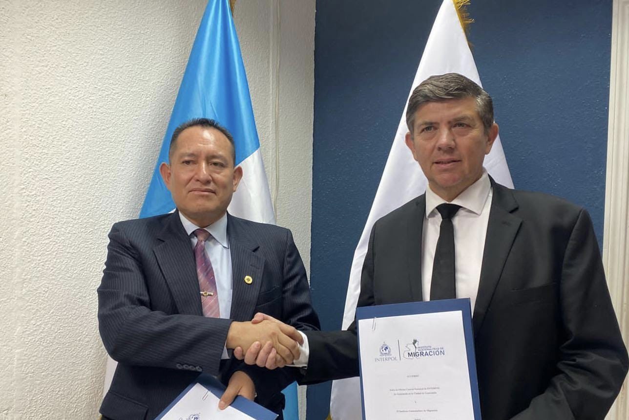 Migración y la Interpol Guatemala fortalecen la seguridad