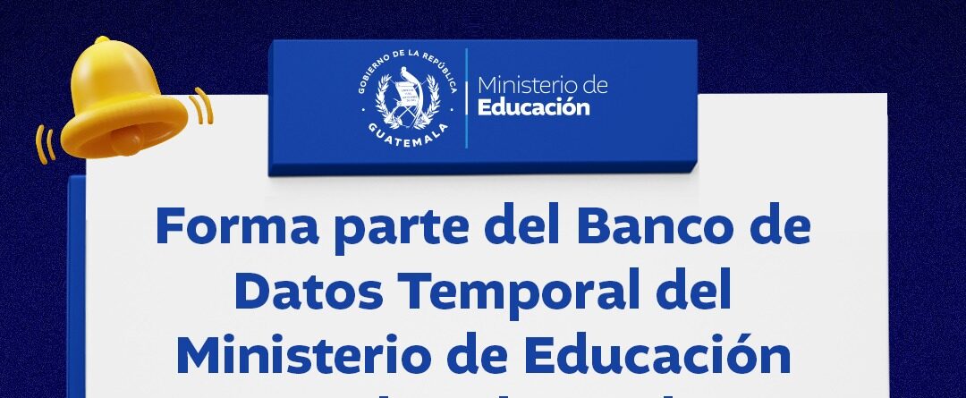 Ministerio de Educación creará banco de datos para oportunidades de trabajo