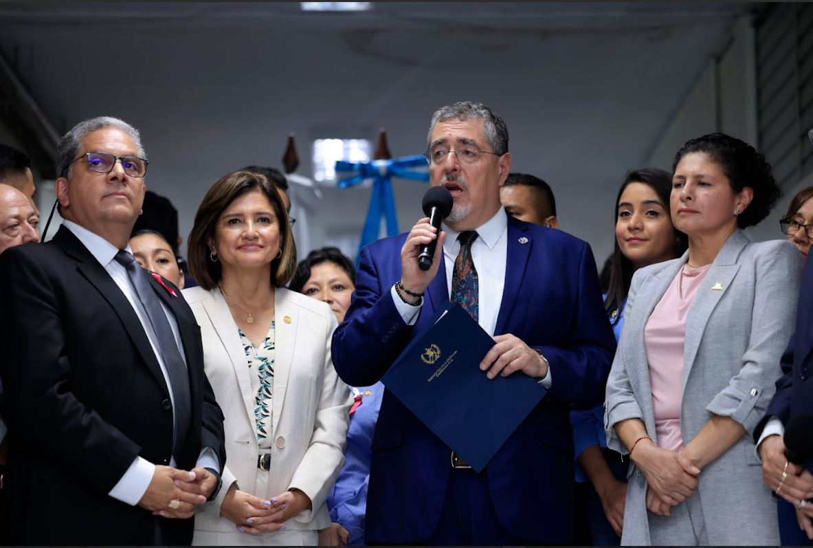Presidente Bernardo Arévalo.