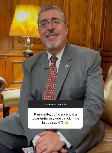 Presidente Bernardo Arévalo.