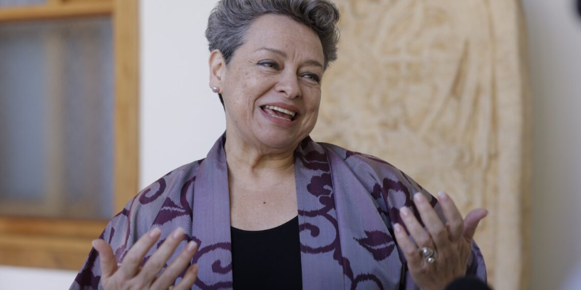Primera Dama denuncia malos manejos en Sosep. / Foto: Sosep.
