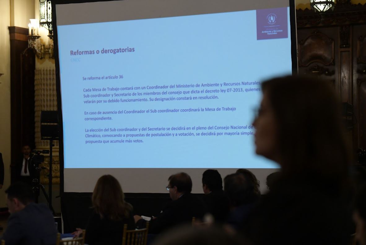 Mitigación y adaptación al cambio climático, principales ejes de trabajo este año