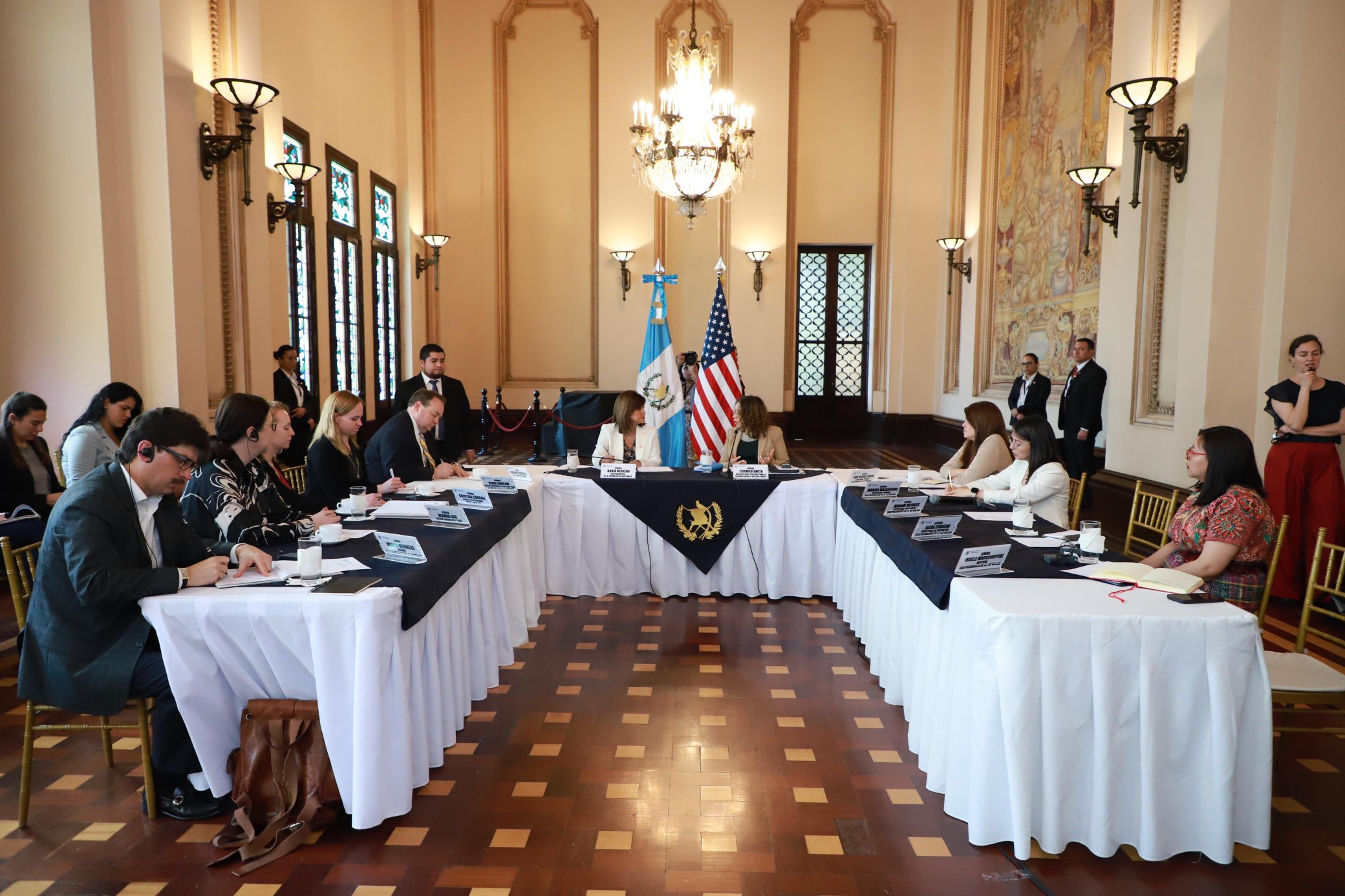 Vicepresidenta Herrera:  “Esperamos sentar las bases para el próximo diálogo económico de alto nivel entre EE. UU. y Guatemala”