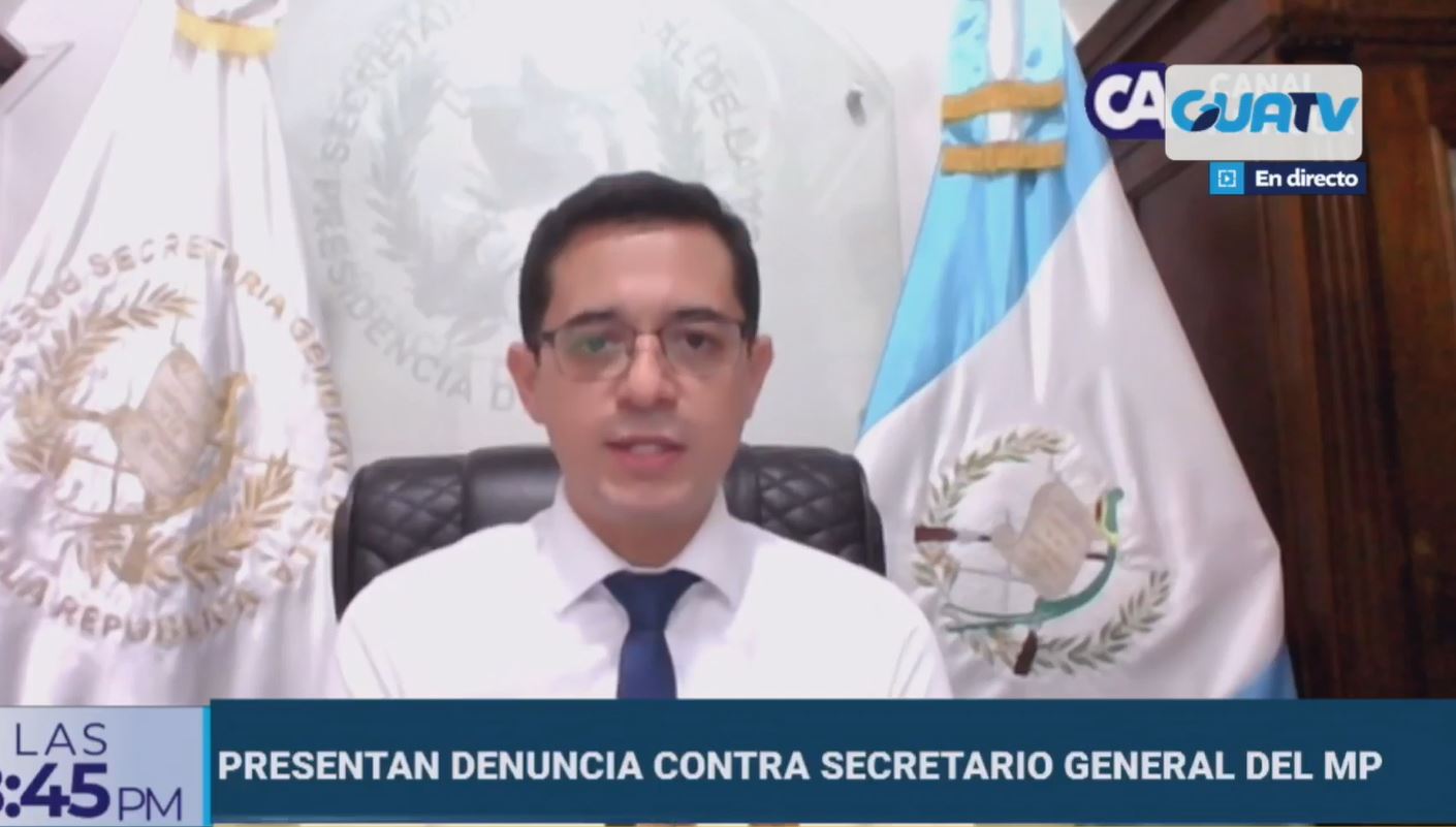 Secretario General de la Presidencia, Juan Gerardo Guerrero