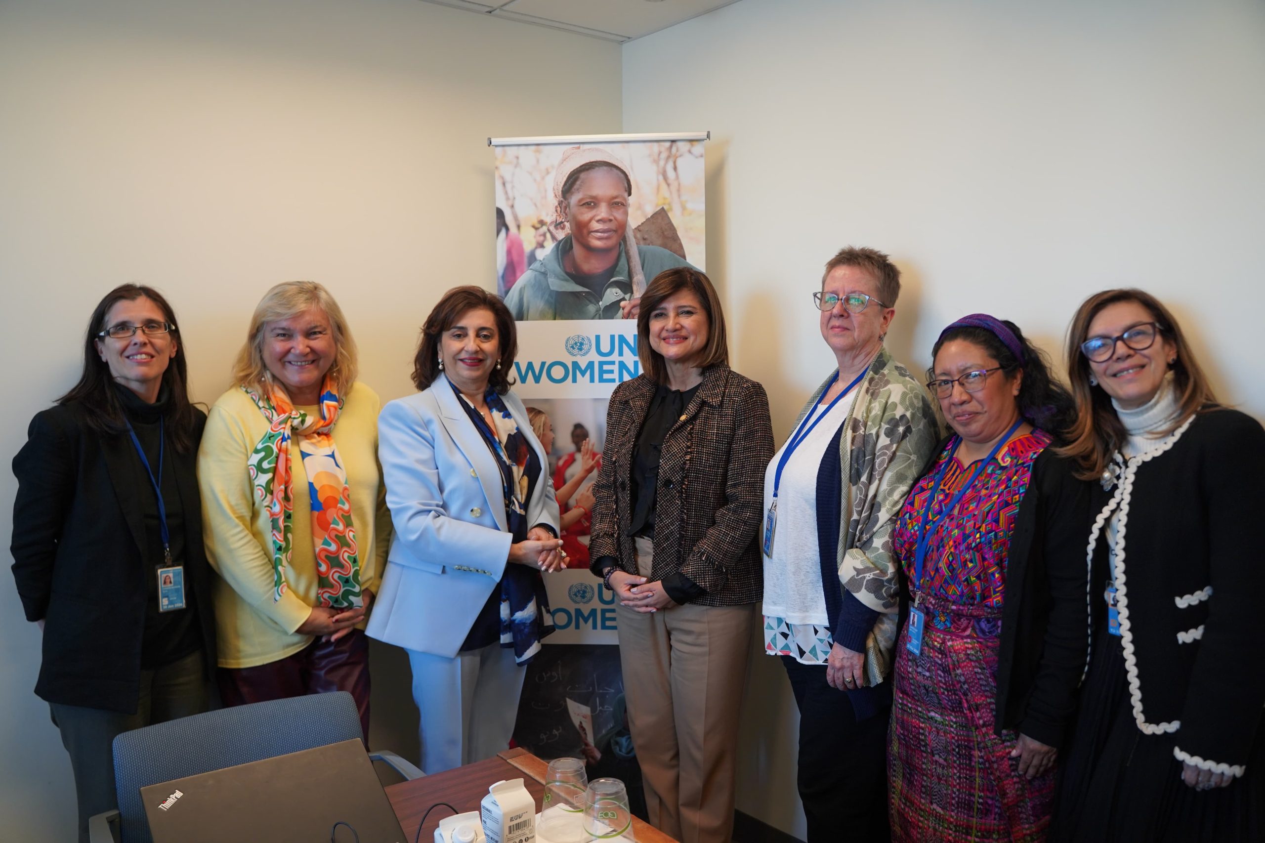 Vicemandataria de Guatemala se reúne con directora ejecutiva de ONU Mujeres. / Foto: Vicepresidencia.