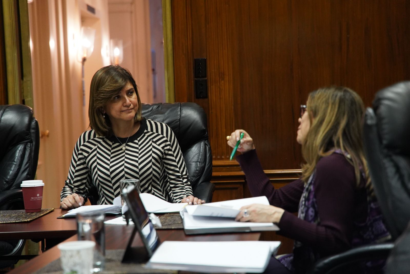 Karin Herrera afina detalles de su amplia gira de trabajo en la ONU