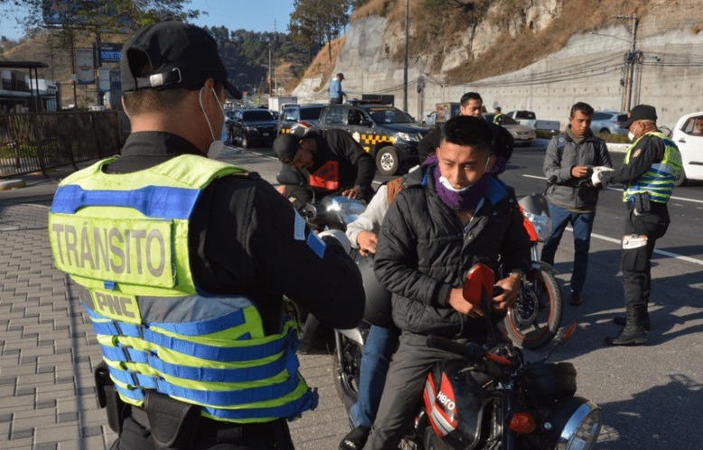 Instalan operativo conjunto de registro y control de motocicletas en ruta Interamericana