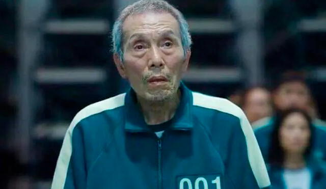 O Yeong-su, el jugador 001 en "El juego del calamar". / Foto: Netflix.