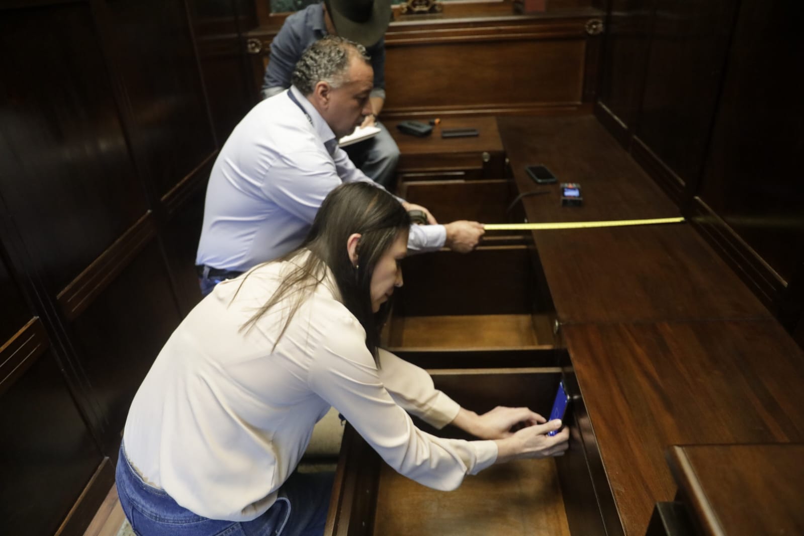 El Ministerio de Cultura y Deportes presentará una denuncia por las construcciones en el Congreso.