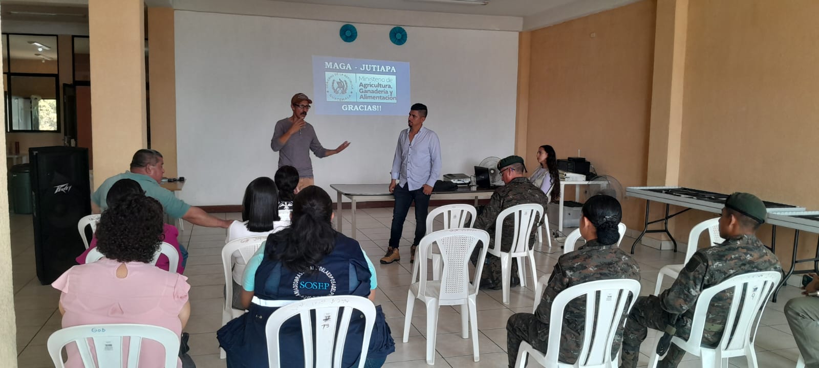 Presentan avances de programas agrícolas y en la seguridad alimentaria en Jutiapa