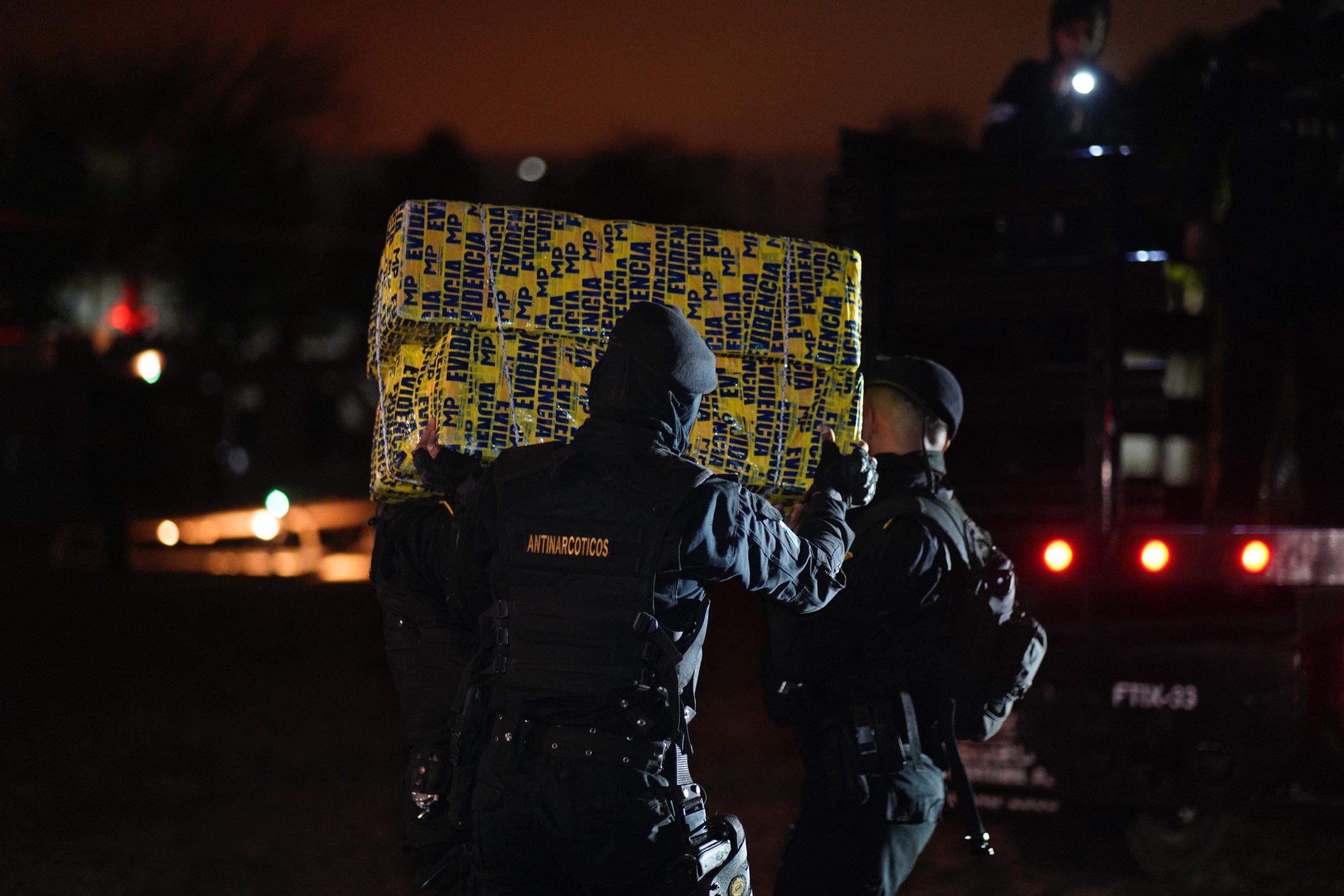 Más de 237 millones de quetzales en cocaína incautada en tres días