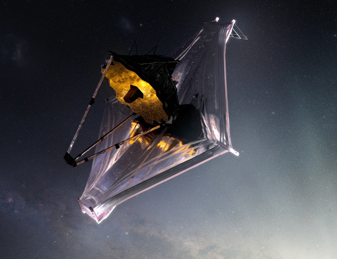 Telescopio James Webb ayuda a estudiar más a fondo esta galaxia y más. / Foto: NASA-GSFC, Adriana M. Gutierrez (CI Lab).