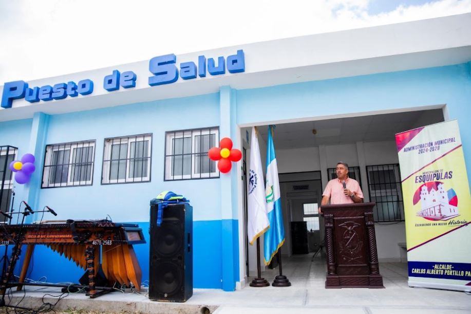 Vecinos de la comunidad de Valle de Dolores, Esquipulas, cuentan con nuevo puesto de Salud
