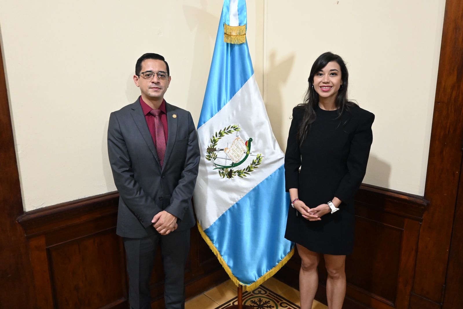 Nueva titular del Registro de la Propiedad Intelectual. /Foto: Secretaría General de la Presidencia.