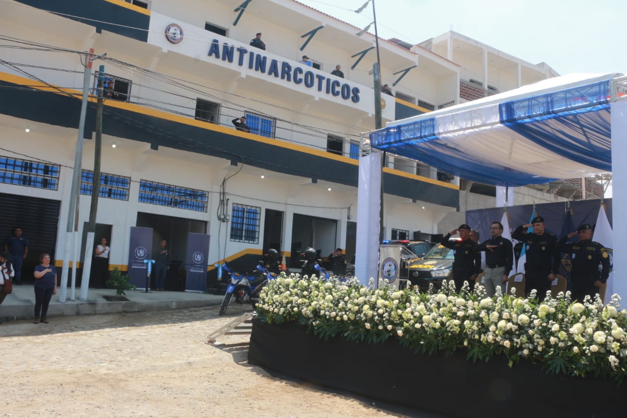 Nueva sede antinarcótica en Zacapa fortalecerá acciones contra el narcotráfico