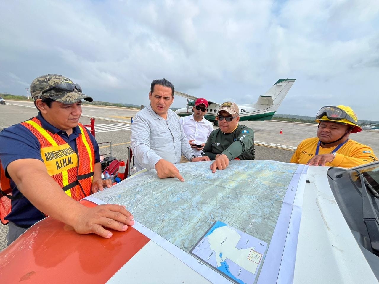COED de Petén brinda detalles de acciones para el control y liquidación de incendios