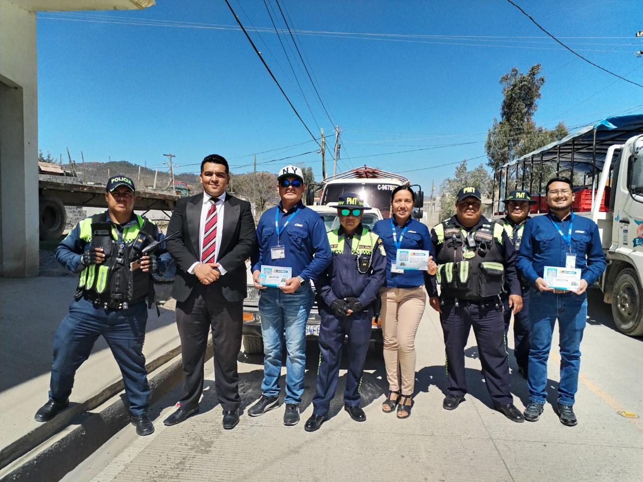 Verifican el documento de circulación en Huehuetenango