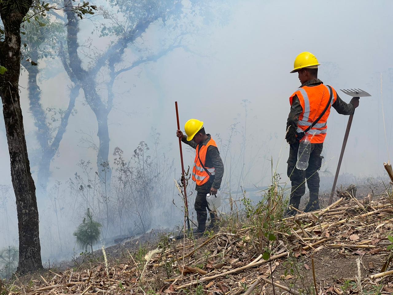 Zacapa se suma a primer ejercicio de supresión de incendios forestales