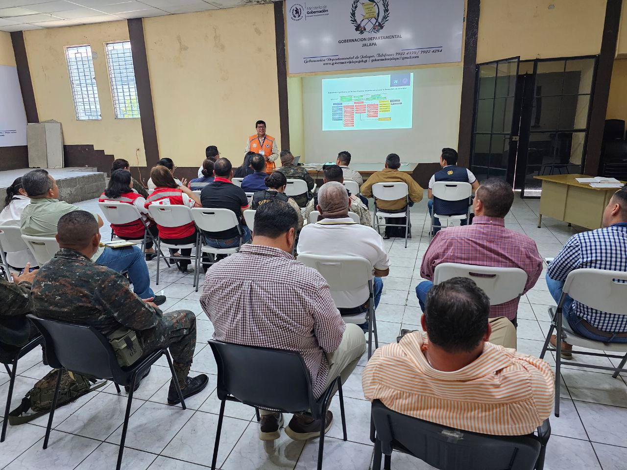Fortalecimiento del Sistema Conred en Jalapa para una respuesta eficaz ante emergencias