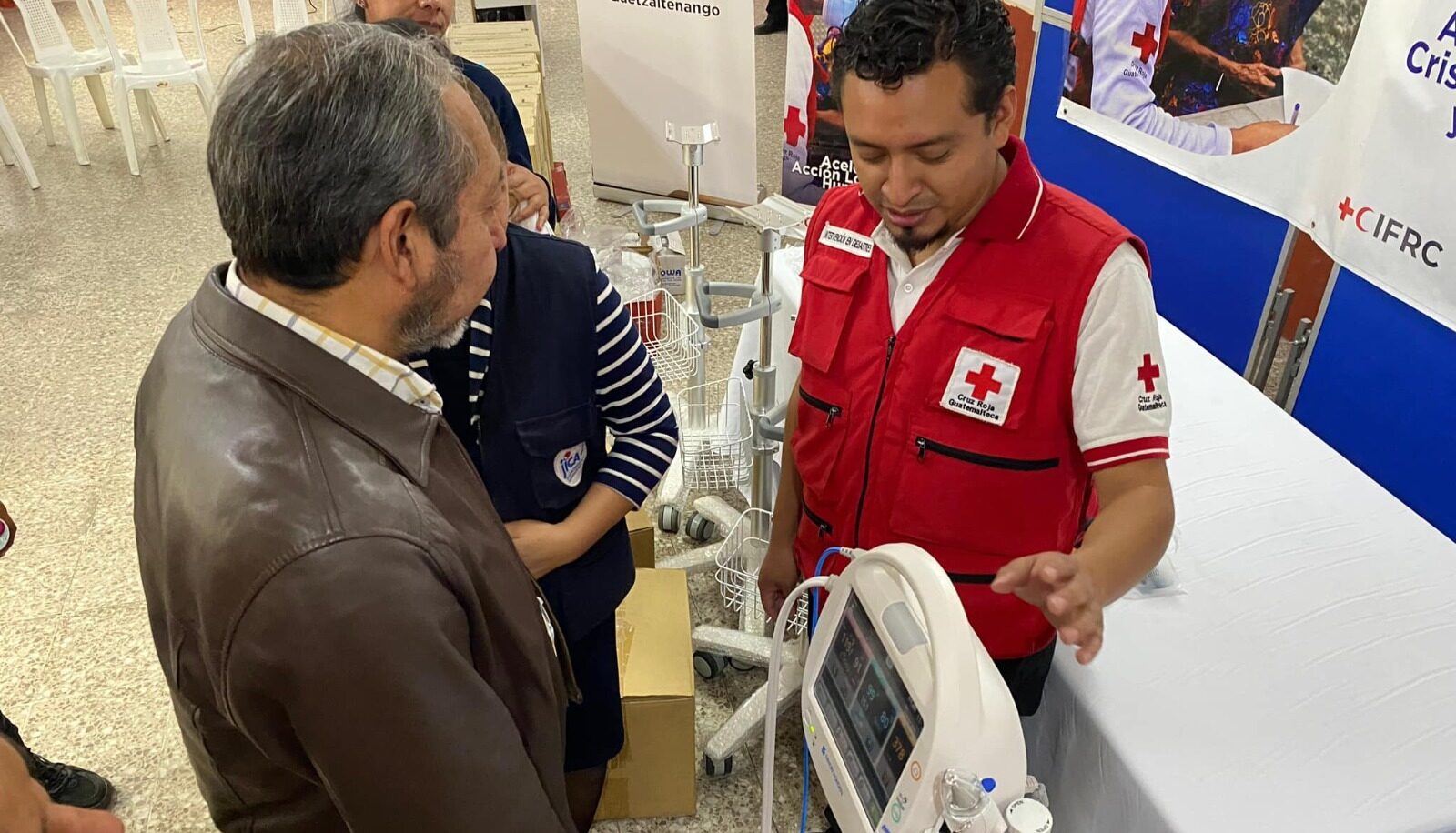 Equipo fortalece la atención médica en el departamento de Quetzaltenango. /Foto: MSPAS