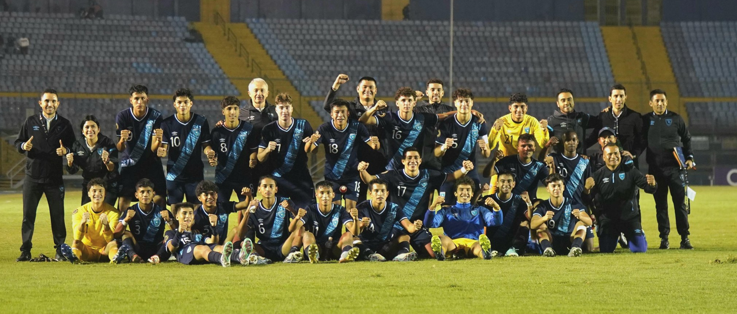Estos son los rivales de Guatemala en el Premundial Sub-20 de la Concacaf