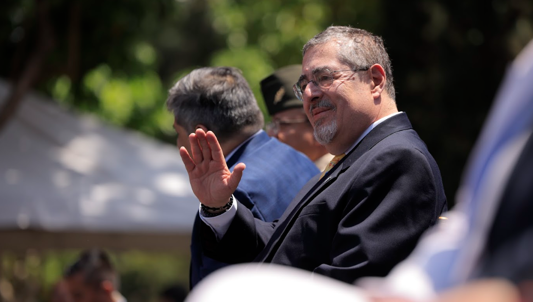 Presidente Bernardo Arévalo. / Foto: Gilber García.