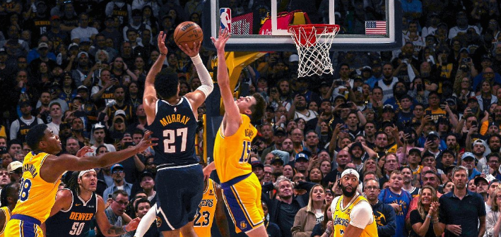 Los Nuggets eliminan a los Lakers de LeBron James