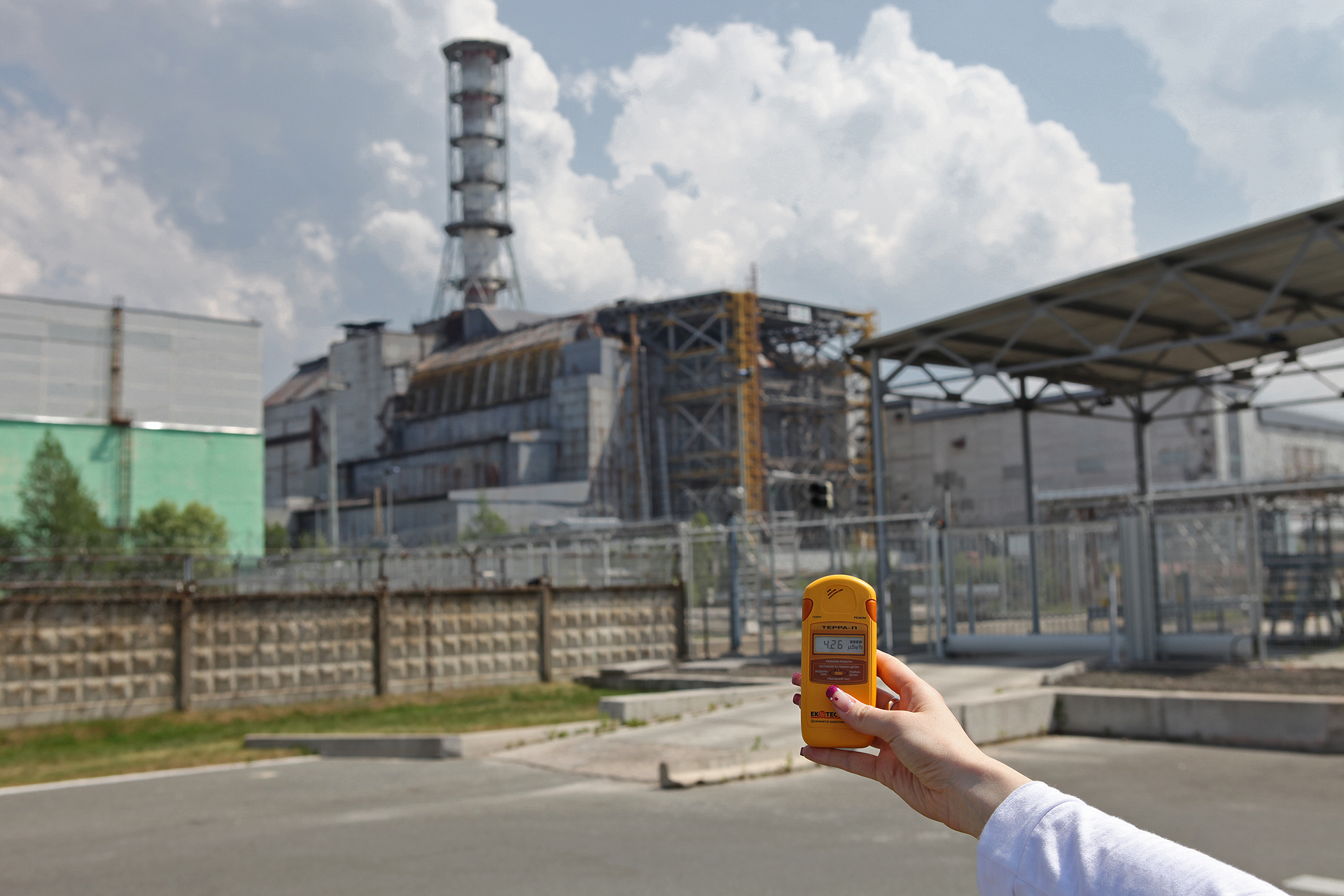 Central nuclear de Chernóbil, en Ucrania. / Foto: Wikipedia.