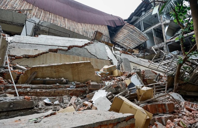 Taiwán intensifica la búsqueda de seis desaparecidos tras terremoto