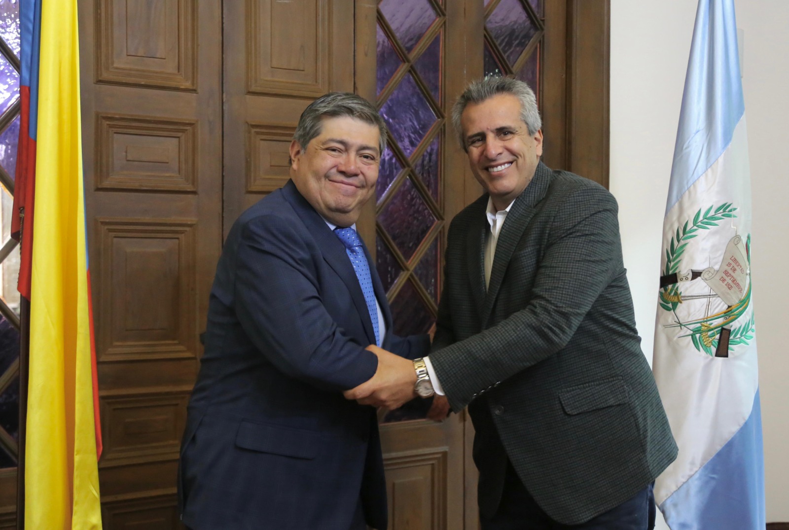 Ministro Jiménez fortalece la cooperación internacional en seguridad pública