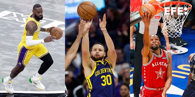 LeBron James, Curry y Durant encabezan el equipo de EE. UU. para los Juegos Olímpicos