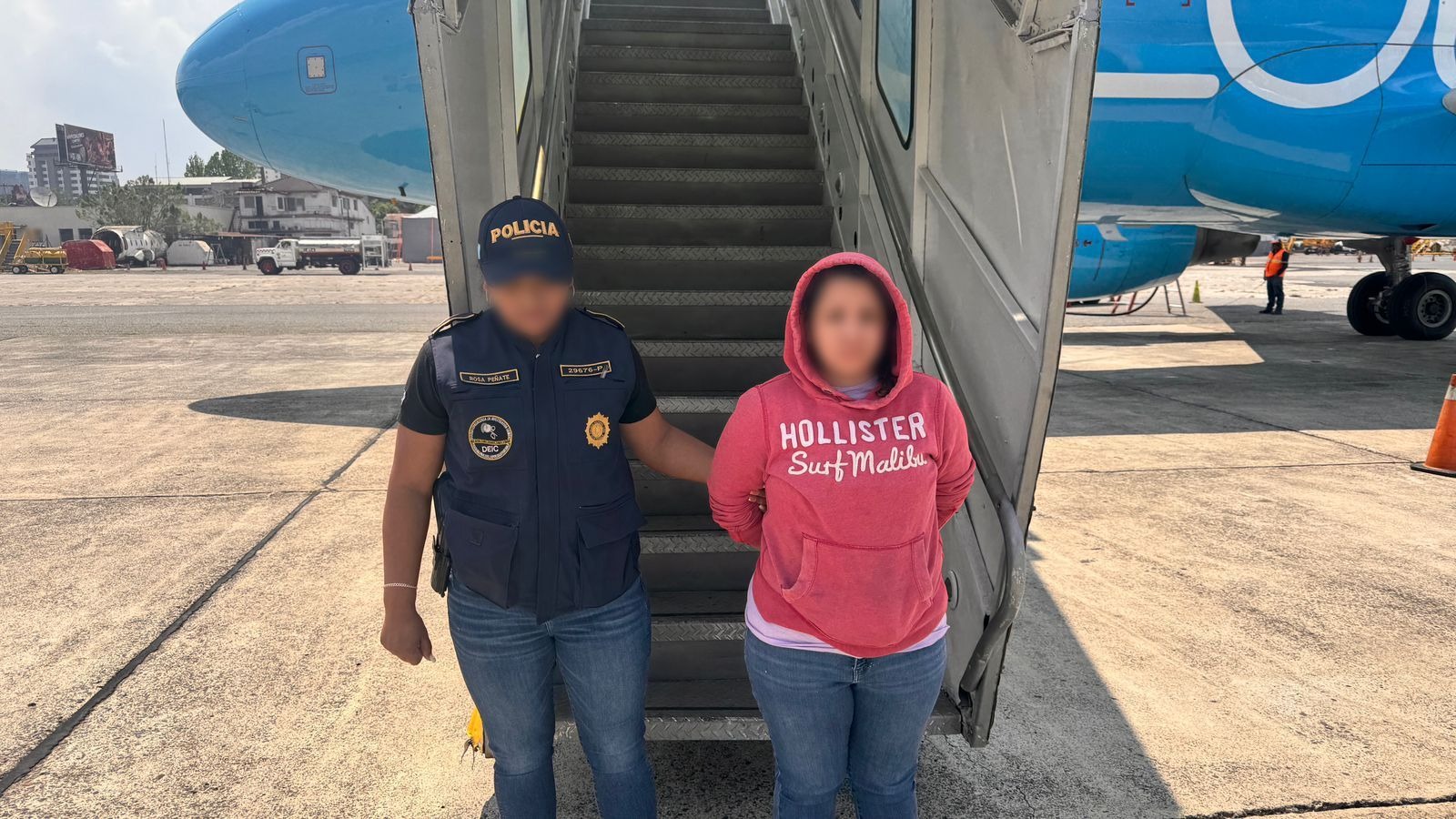 Mujer tenía una orden de arresto desde el 12 de septiembre de 2018. / Foto: IGM.