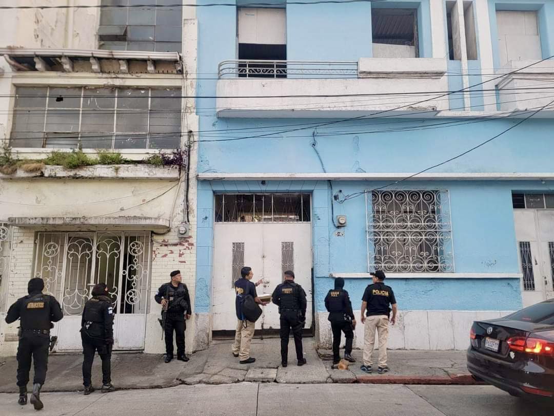 Desarticulan redes de extorsión en operativo conjunto de la PNC y el MP