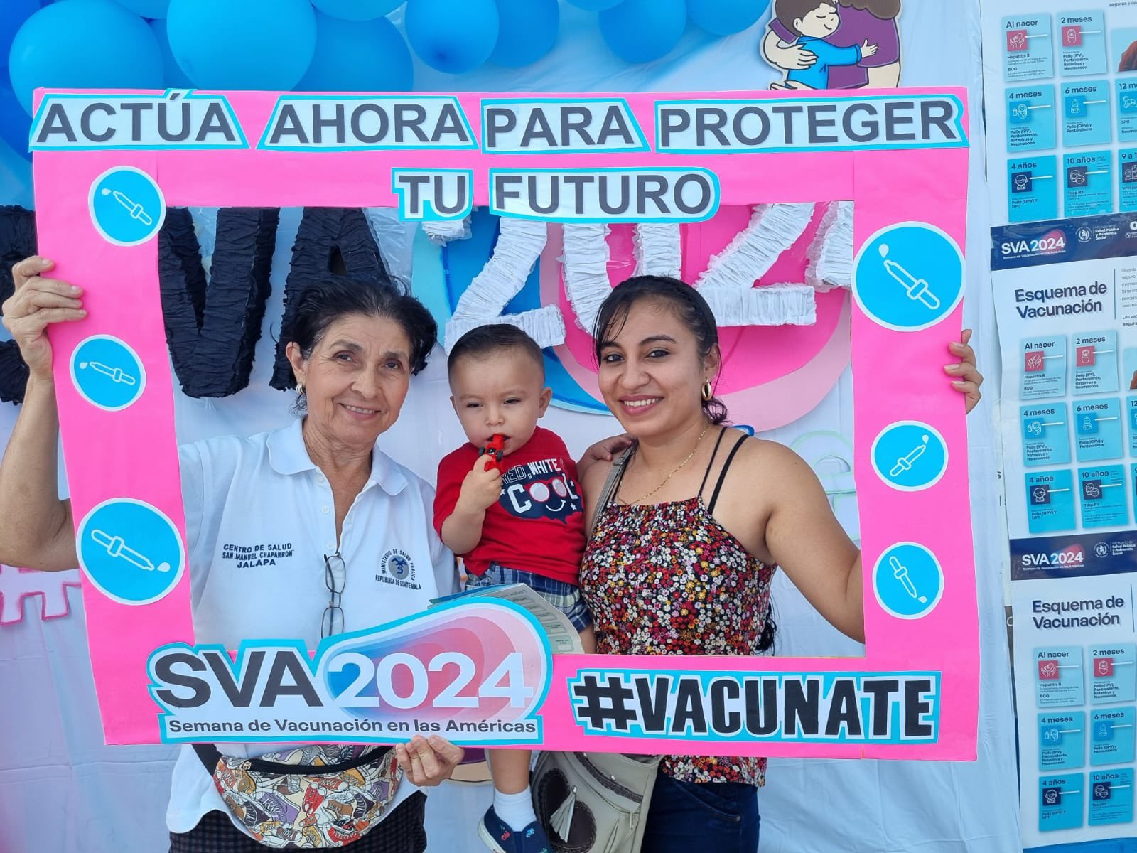 Más de 5 mil dosis de vacunas administradas en Jalapa