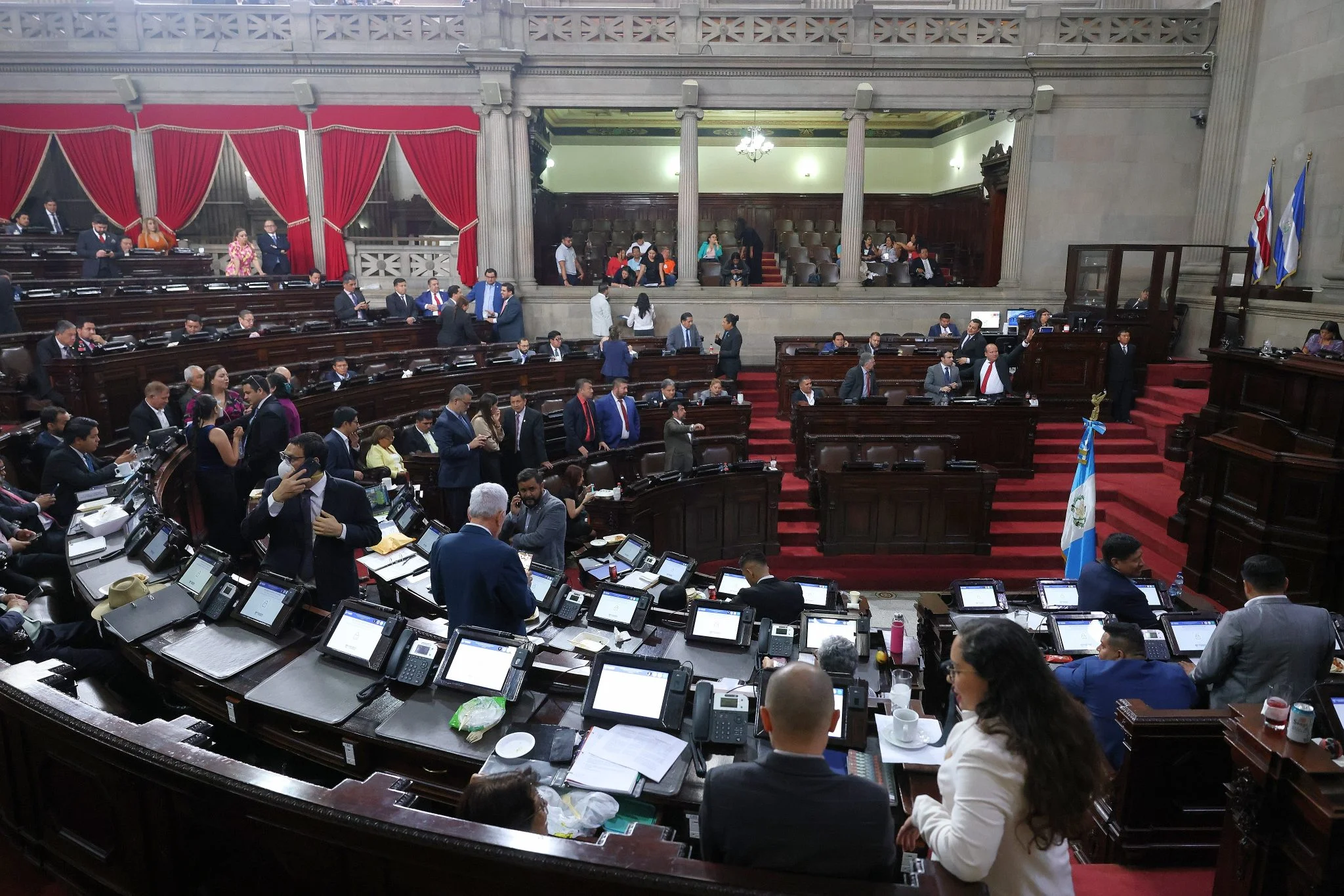 Hemiciclo parlamentario de Guatemala