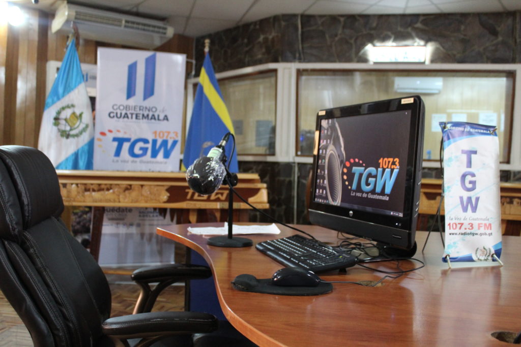 La voz de Guatemala ofrece programas de calidad formativa e informativa. /Foto: TGW