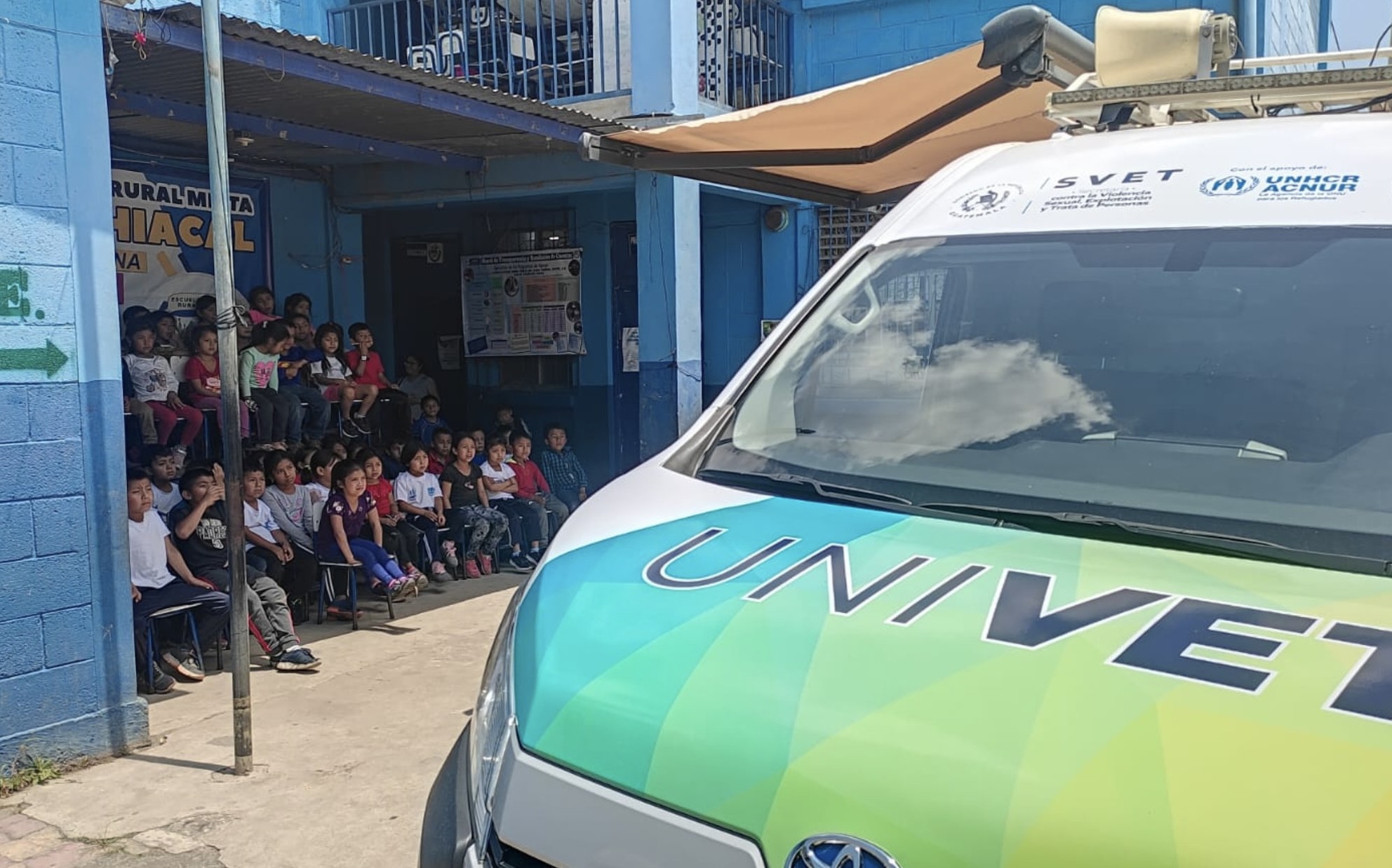 Univet visita Alta Verapaz para prevenir delitos de violencia sexual