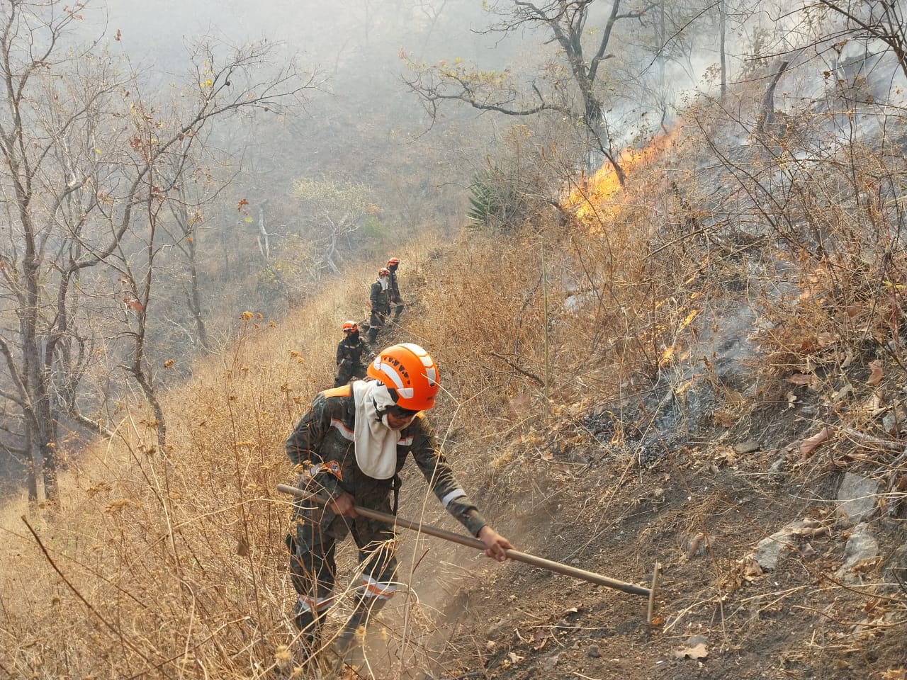 Conred reporta 110 incendios activos en el país|