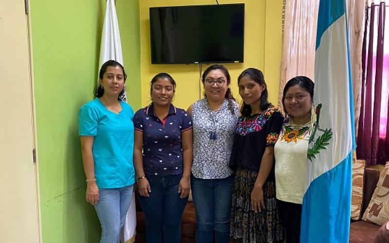 Nuevo personal de asistencia de habla quekchí. / Foto: MSPAS.