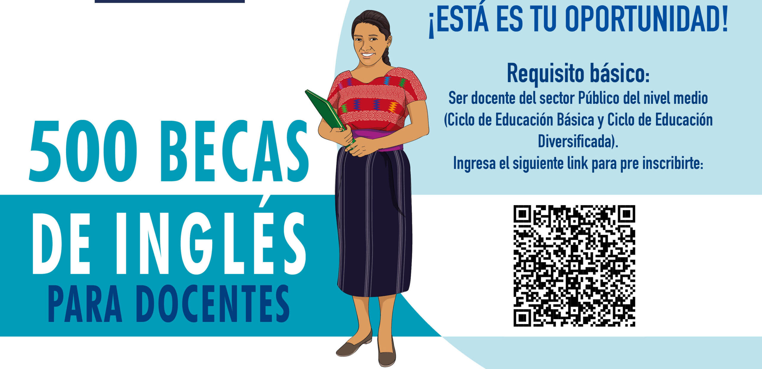 Mineduc pone a disposición 500 becas de inglés para docentes